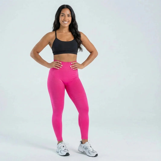AUREN 3D Leggings - Hot Pink