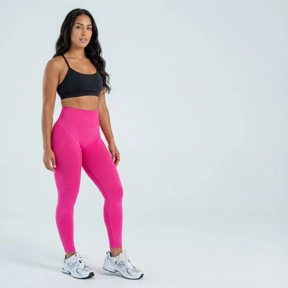 AUREN 3D Leggings - Hot Pink