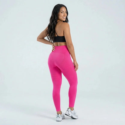 AUREN 3D Leggings - Hot Pink