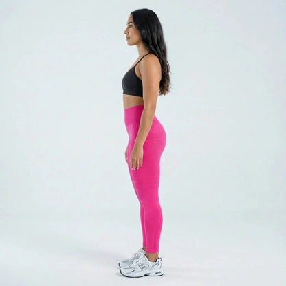 AUREN 3D Leggings - Hot Pink