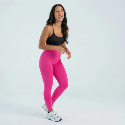 AUREN 3D Leggings - Hot Pink