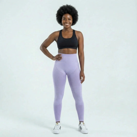 AUREN 3D Leggings - Light Purple