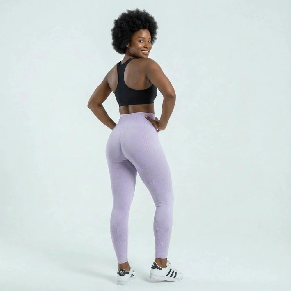 AUREN 3D Leggings - Light Purple