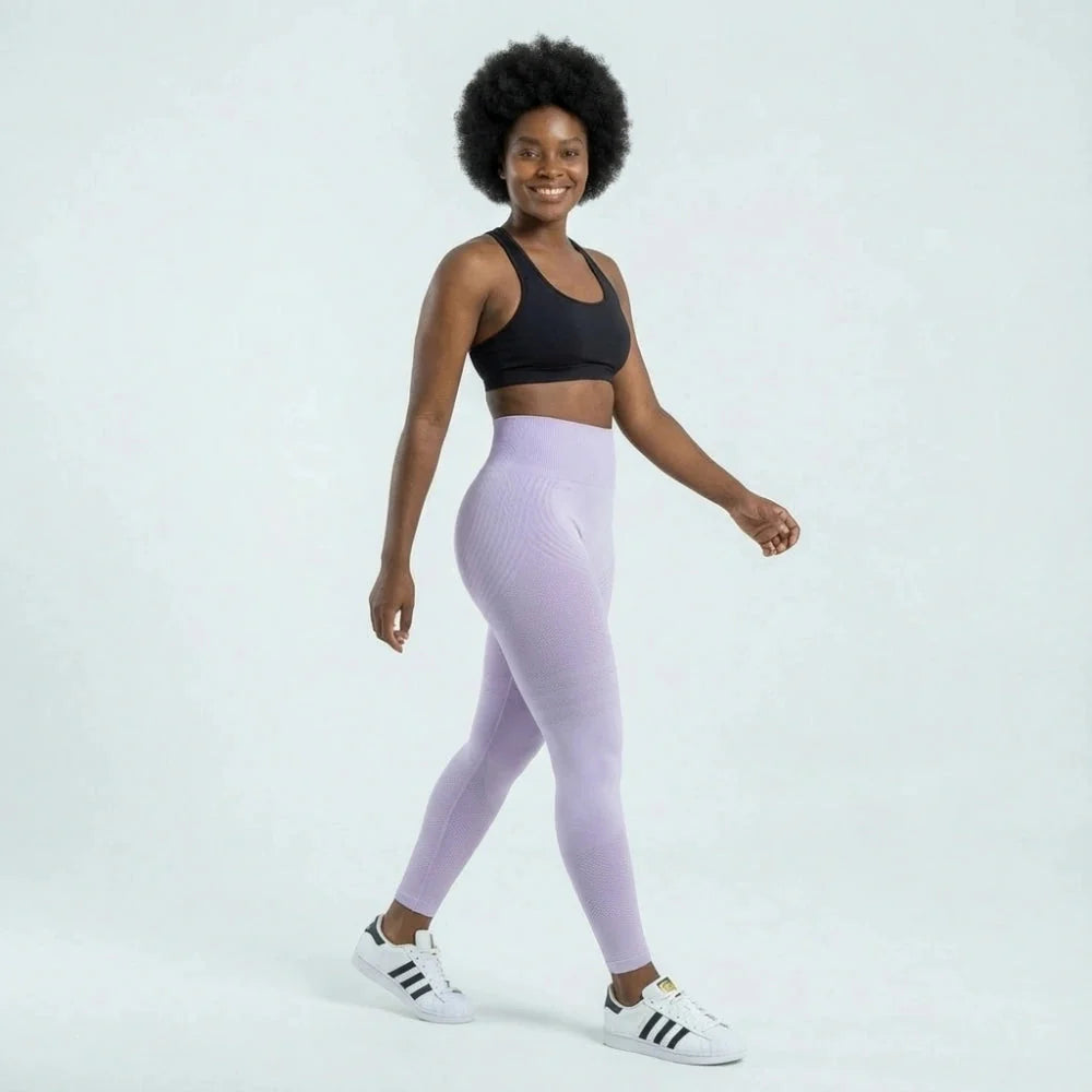 AUREN 3D Leggings - Light Purple