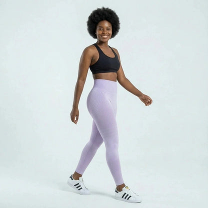 AUREN 3D Leggings - Light Purple