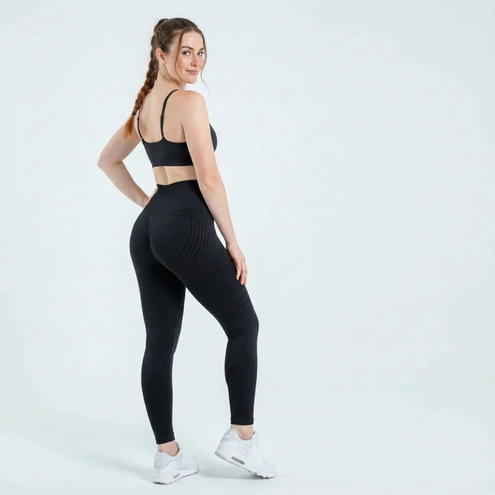 AUREN 3D Leggings - Classic Black