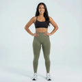 AUREN 3D Leggings - Army Green