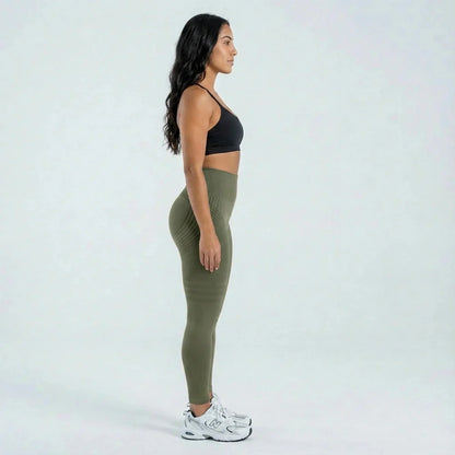 AUREN 3D Leggings - Army Green