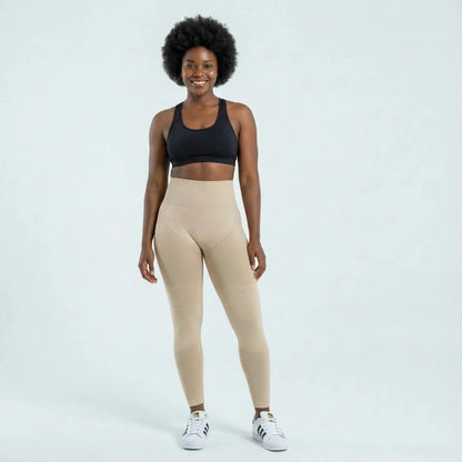 AUREN 3D Leggings - Beige
