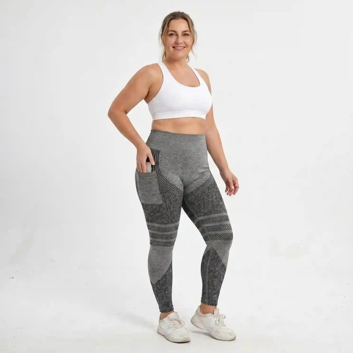 AUREN 3D Leggings - Grey