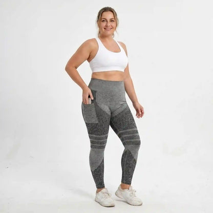 AUREN 3D Leggings - Grey